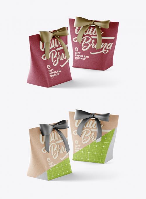 Gift Bag Mocklup