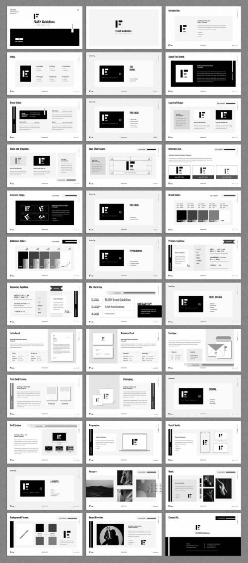 Brand Guidelines Presentation Layout