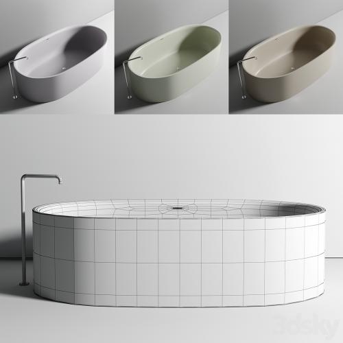 BOFFI Sabbia freestanding bathtub