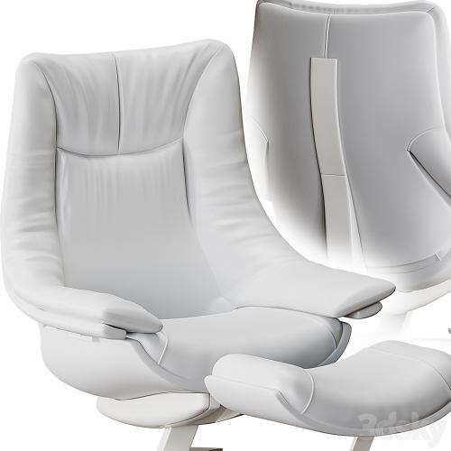 Re-Vive Casual Armchair By Natuzzi