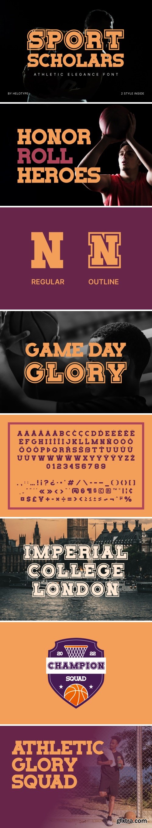 Sport Scholars Font