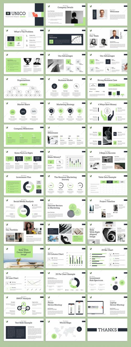 Creative Business Presentation Layout