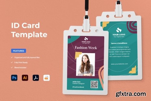 ID Card Mockup Collections 12xPSD