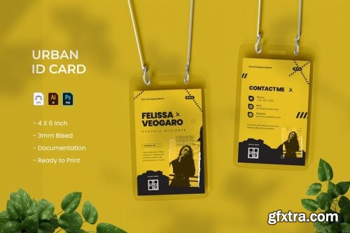 ID Card Mockup Collections 12xPSD