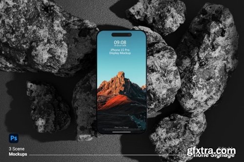 iPhone 15 Mockups Collections 11xPSD