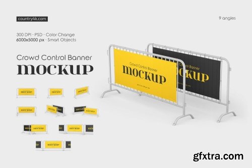 Banner Mockup Collections 14xPSD