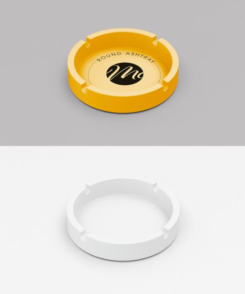 Ashtray Mockup