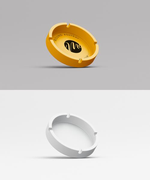 Floating Ashtray Mockup