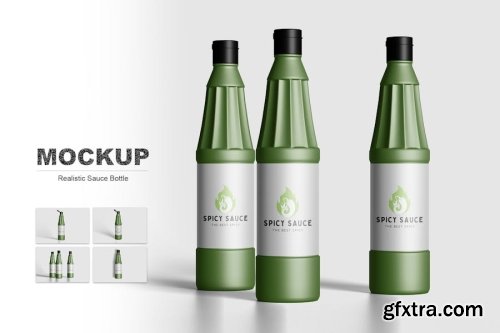 Bottle Mockup Collections 14xPSD