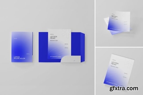 Letterhead Mockup Collections 13xPSD