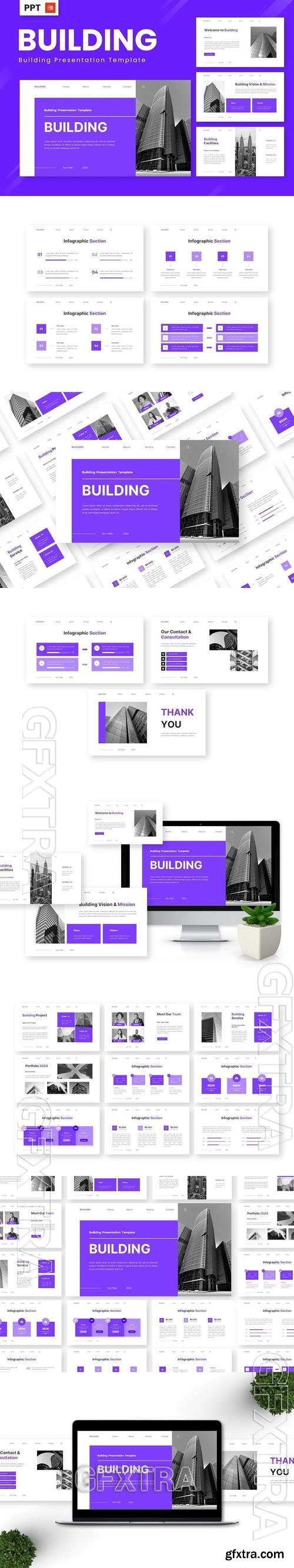 Building - Building Powerpoint Templates YJRSCJ5