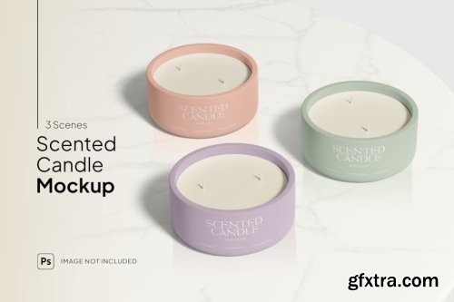 Candle Mockup Collections 14xPSD