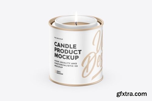 Candle Mockup Collections 14xPSD