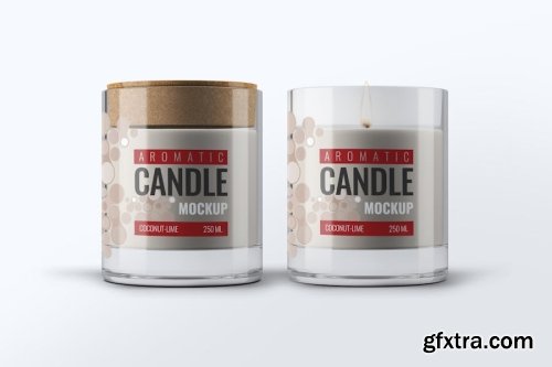 Candle Mockup Collections 14xPSD