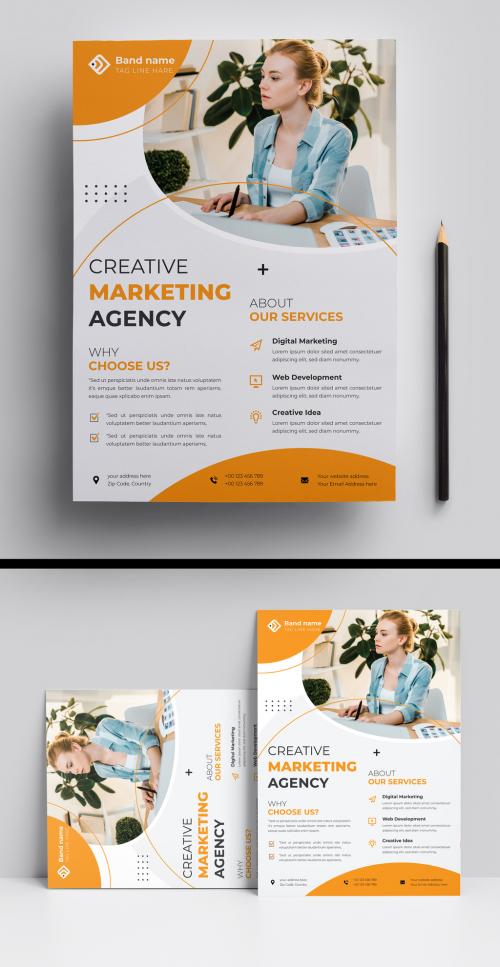 Creative Business Flayer Layout