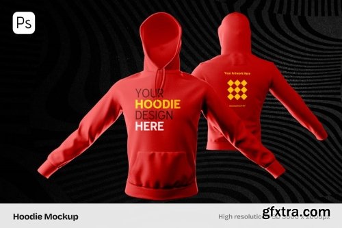 Hoodie Mockup Collections 5xPSD