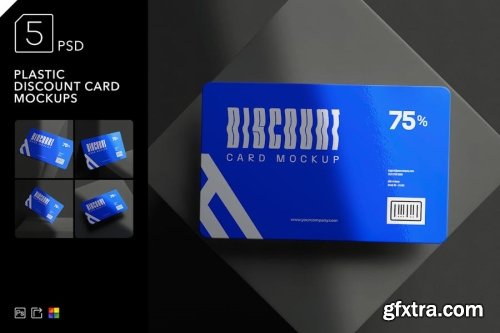 Credit Card Mockup Collections 13xPSD