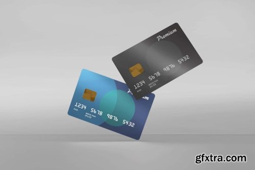 Credit Card Mockup Collections 13xPSD