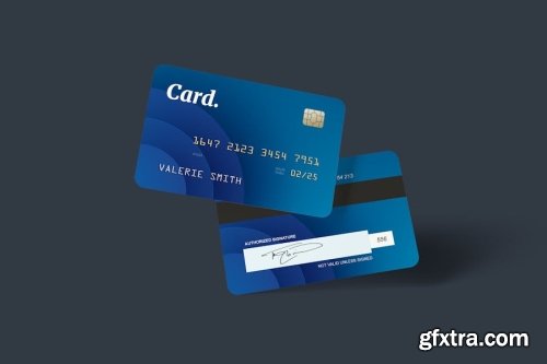 Credit Card Mockup Collections 13xPSD