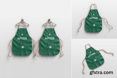 Kitchen Apron Mockup Collections 12xPSD