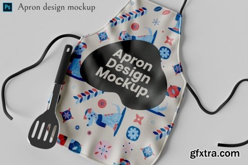 Kitchen Apron Mockup Collections 12xPSD