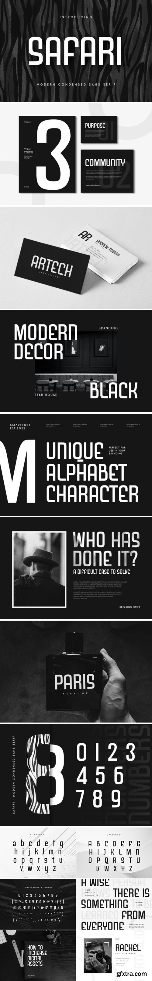 Safari Font