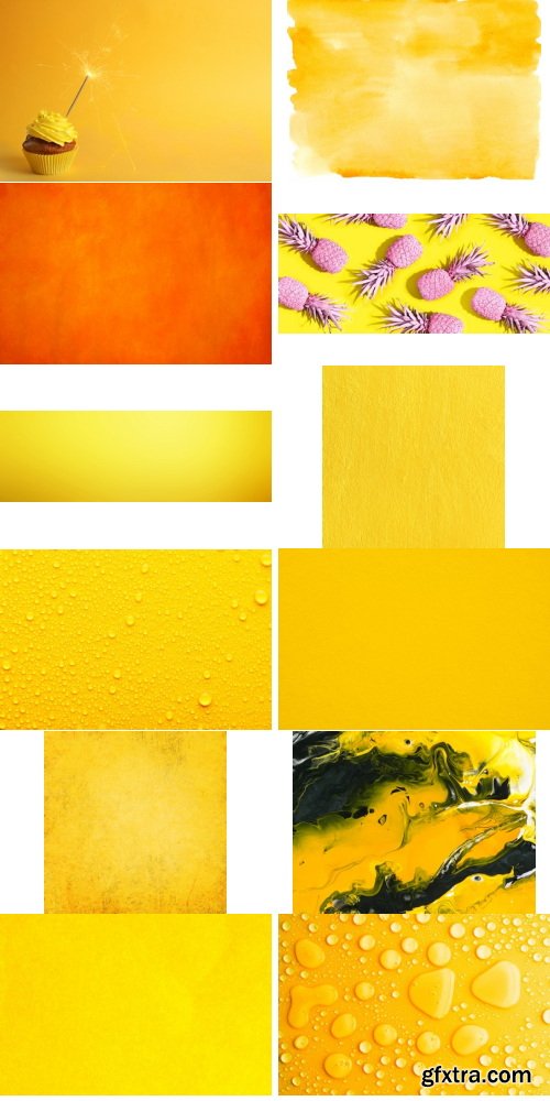 Amazing Photos, Yellow Background 100xJPEG