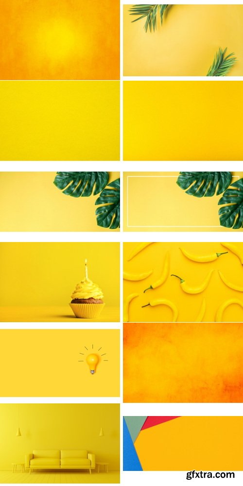 Amazing Photos, Yellow Background 100xJPEG