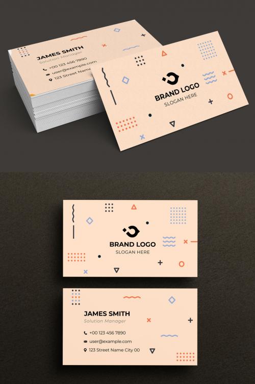 Business Card Layout