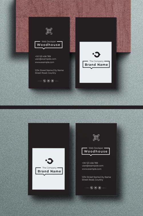 Modern Business Card Layout