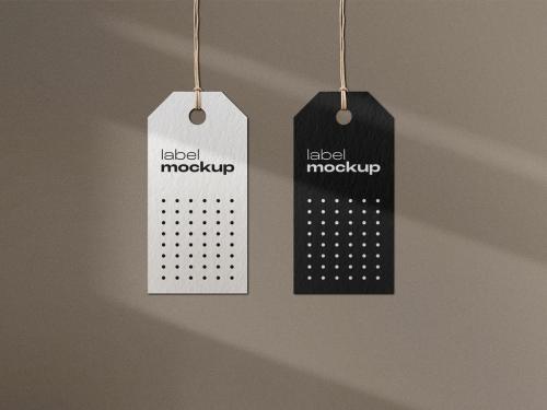 Label Tag Mockup