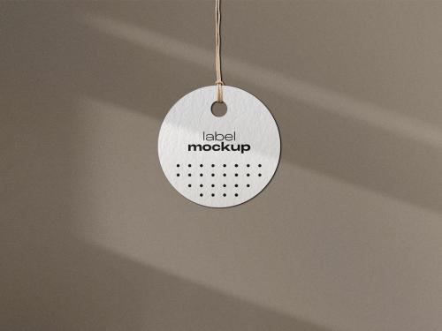 Label Tag Mockup