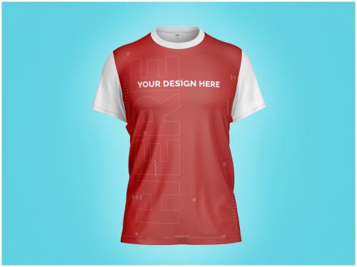 T-Shirt Mockup Front View