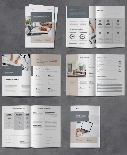 Proposal Brochure Layout Template