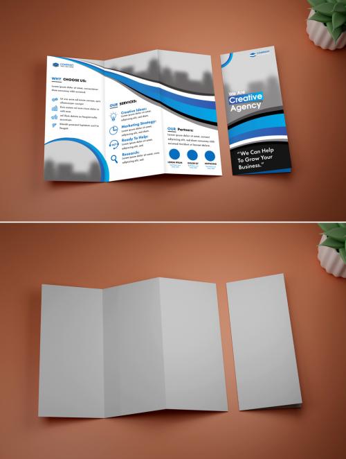 Trifold Flyer Mockup