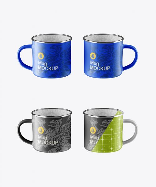 Metal Mug Mockup