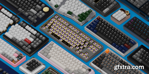 Keyboard Render Kit 2 for Blender