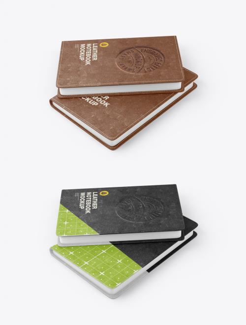 Leather Notebook Mockup