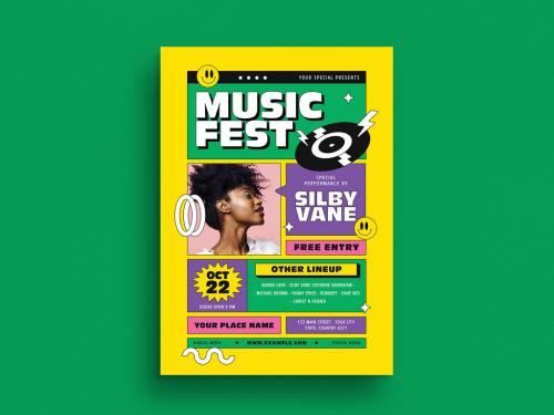 Music Fest Event Flyer