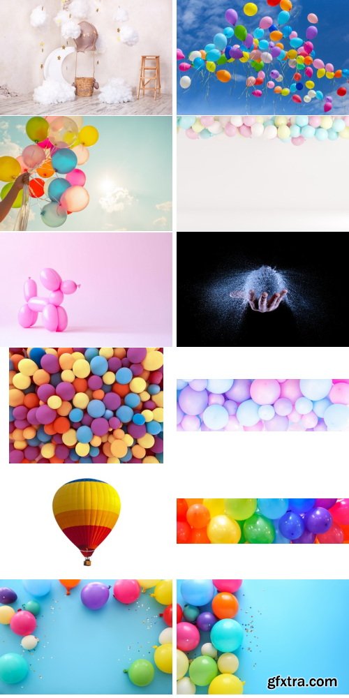 Amazing Photos, Balloon Background 100xJPEG