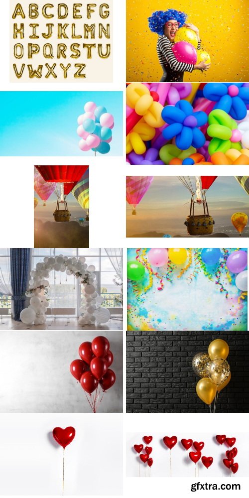 Amazing Photos, Balloon Background 100xJPEG