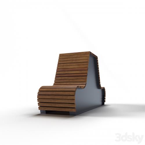 Smart bench ZENIO