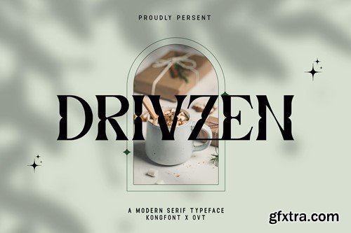 Drivzen - Modern Serif Typeface JM8PFZ9