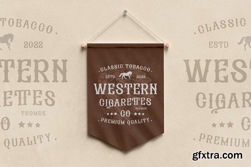 Reloigh - Western Display Typeface QGXYUDV