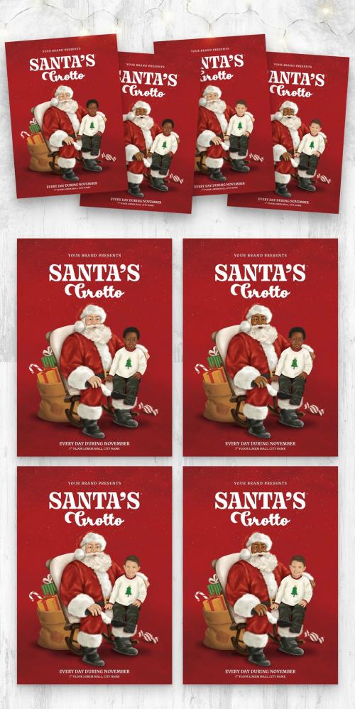 Santas Grotto Christmas Template