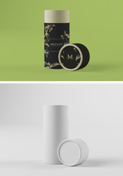 White Tube Mockup