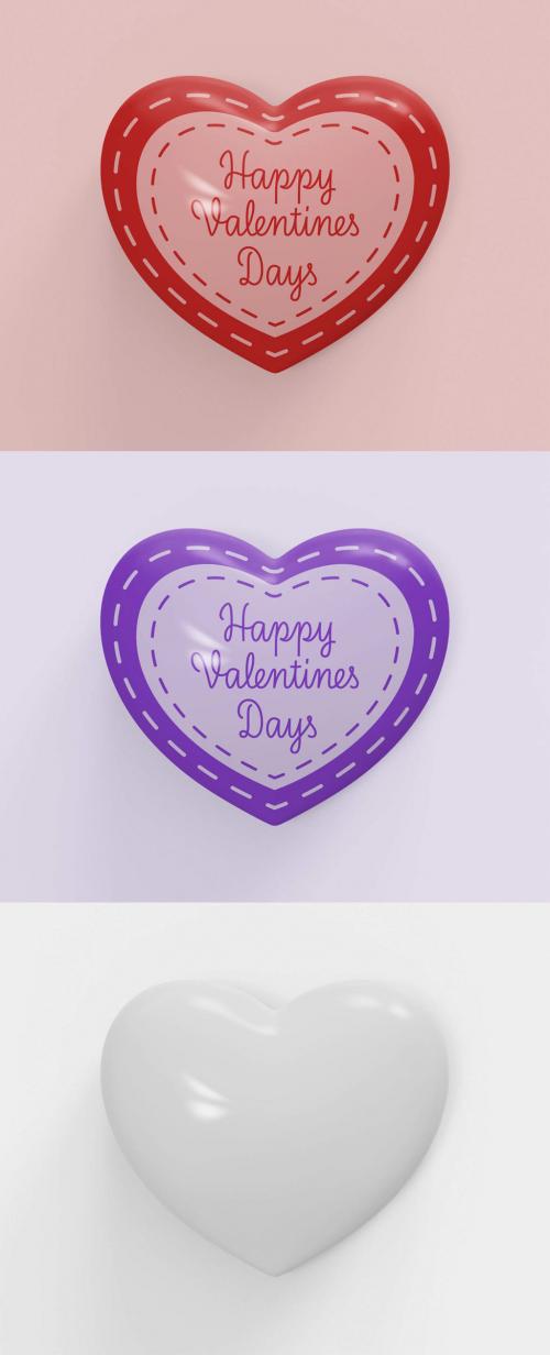 Valentine's Day Balloon Sale Mockup