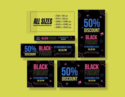 Black Friday Web Banners