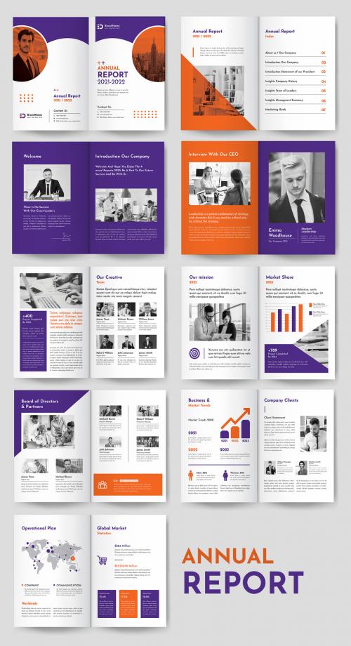 Annual Report Layout