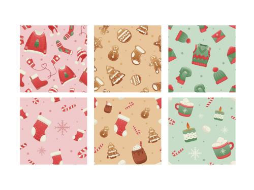 Christmas Vector Patterns